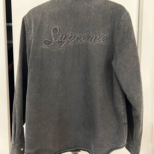 Supreme Charcoal Gray Jacket